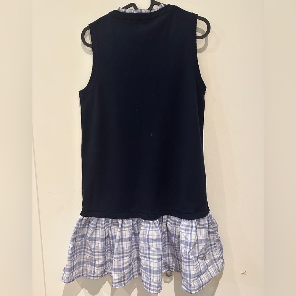 NWOT - Black Button-Up Top dress mock two-pieces - Picture 2 of 4